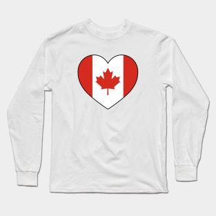 Heart - Canada _072 Long Sleeve T-Shirt